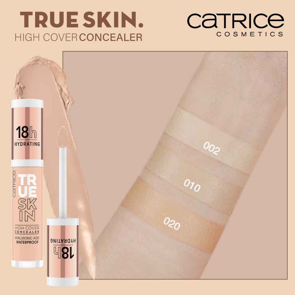 Catrice True Cover 020 Warm 4.5ml. High Concealer Skin Beige