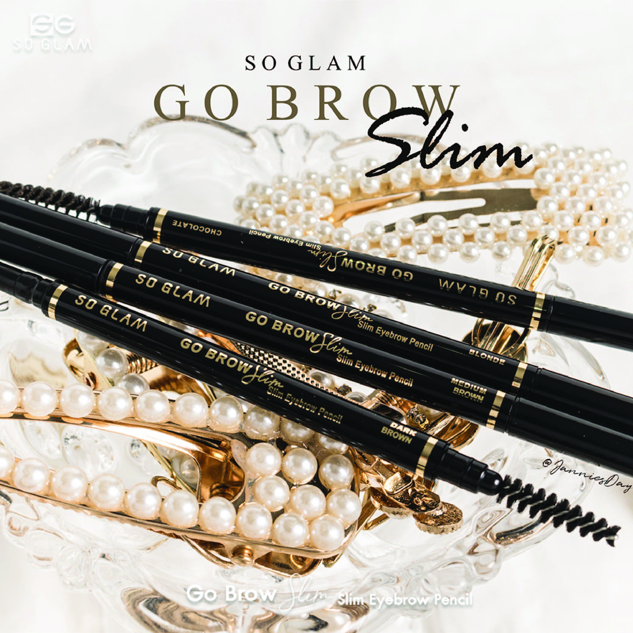 So glam go brow slim slim eyebrow pencil