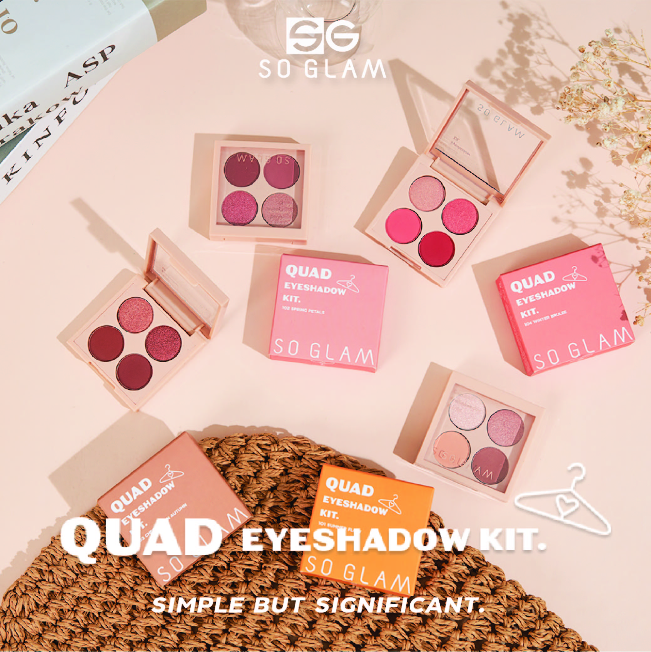 So Glam Quad Eyeshadow Kit