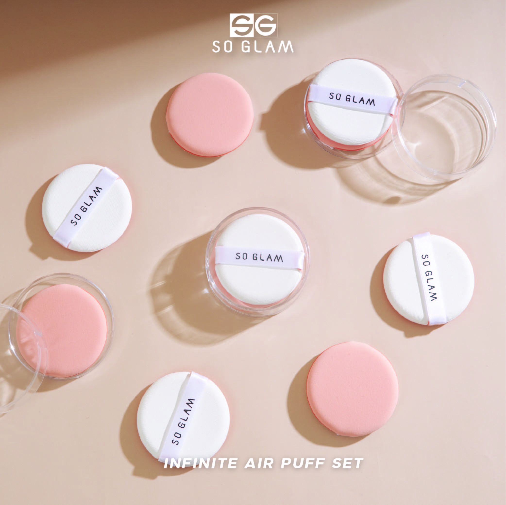 So glam infinite air puff set