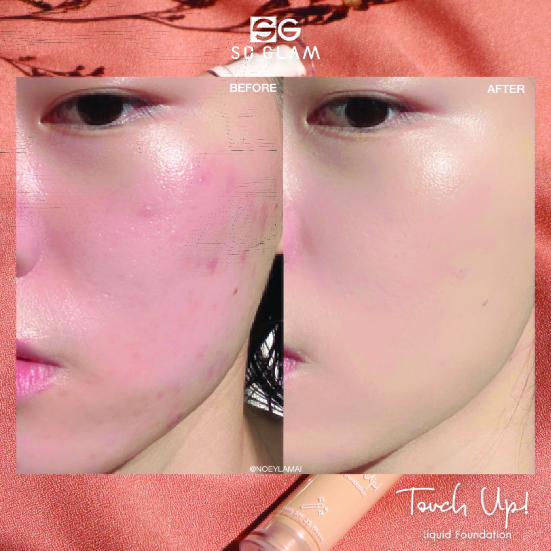 So glam touch up liquid foundation 